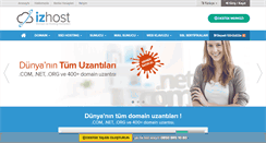 Desktop Screenshot of izhost.com